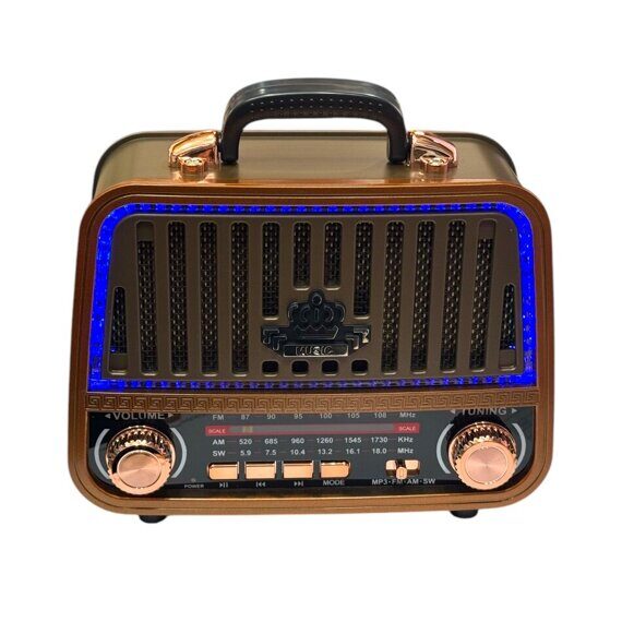 MD-1309BT Аккумуляторный радиоприемник с Bluetooth / USB / SD