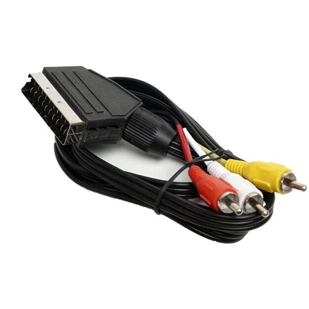 SK15 Кабель SCART to 3rca (без переключателя) 1500mm