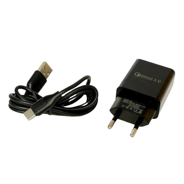 P30 QC3.0 3.0A Type-C, Блок питания+кабель